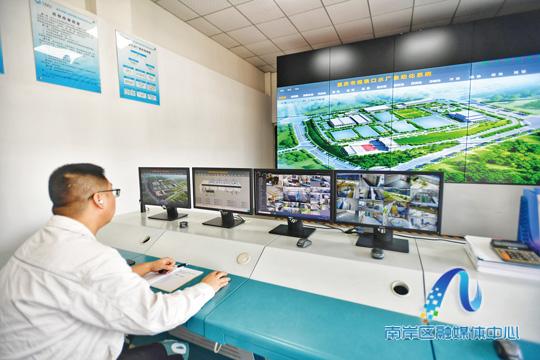 观景口水厂工程建设刷新进度条